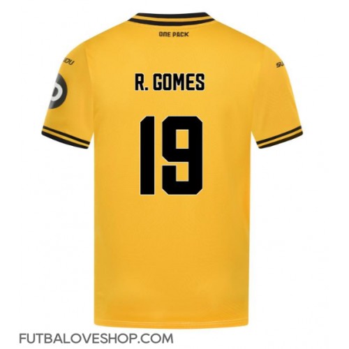 Dres Wolves Rodrigo Gomes #19 Domáci 2024-25 Krátky Rukáv